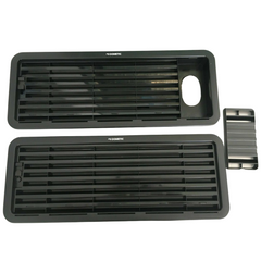 Dometic AS1625-KIT-B Black 5 Piece Vent Kit