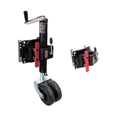 BOS 682-008 3 LUG Black Ops Manual Welded Wheel Jockey Unit