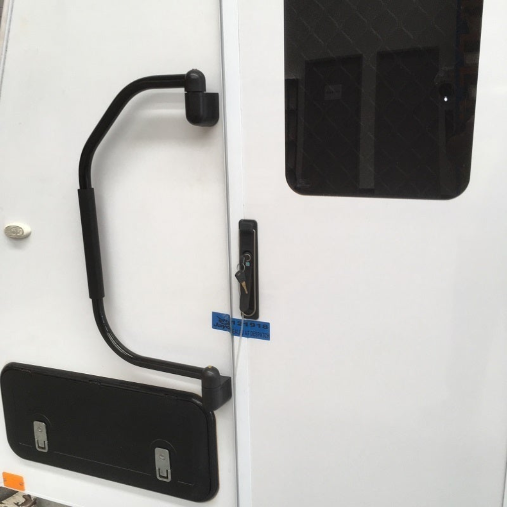 Camco Black Fold Away Grab Handle