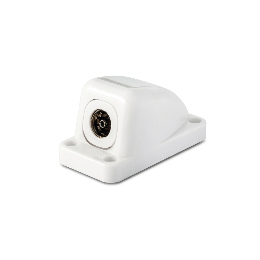 ARL TVEXTWHT White Fully Enclosed External TV Coax Socket