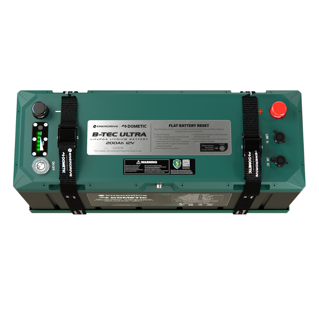 Enerdrive EPL-200BT-12V-G3 B-TEC ULTRA 12V 200AH G3 Lithium Battery