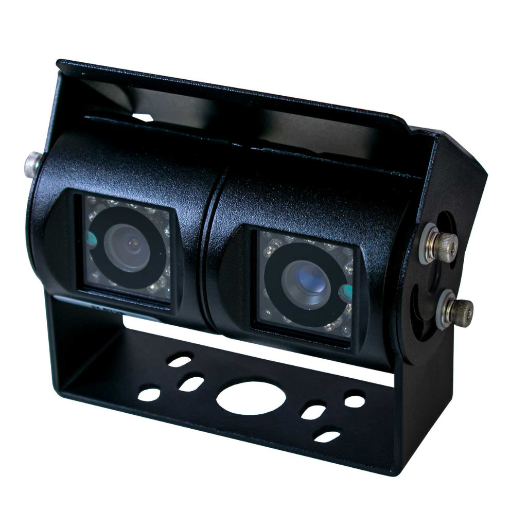 Safety Dave 6" Dash/Windscreen Monitor Black Dual Camera Kit