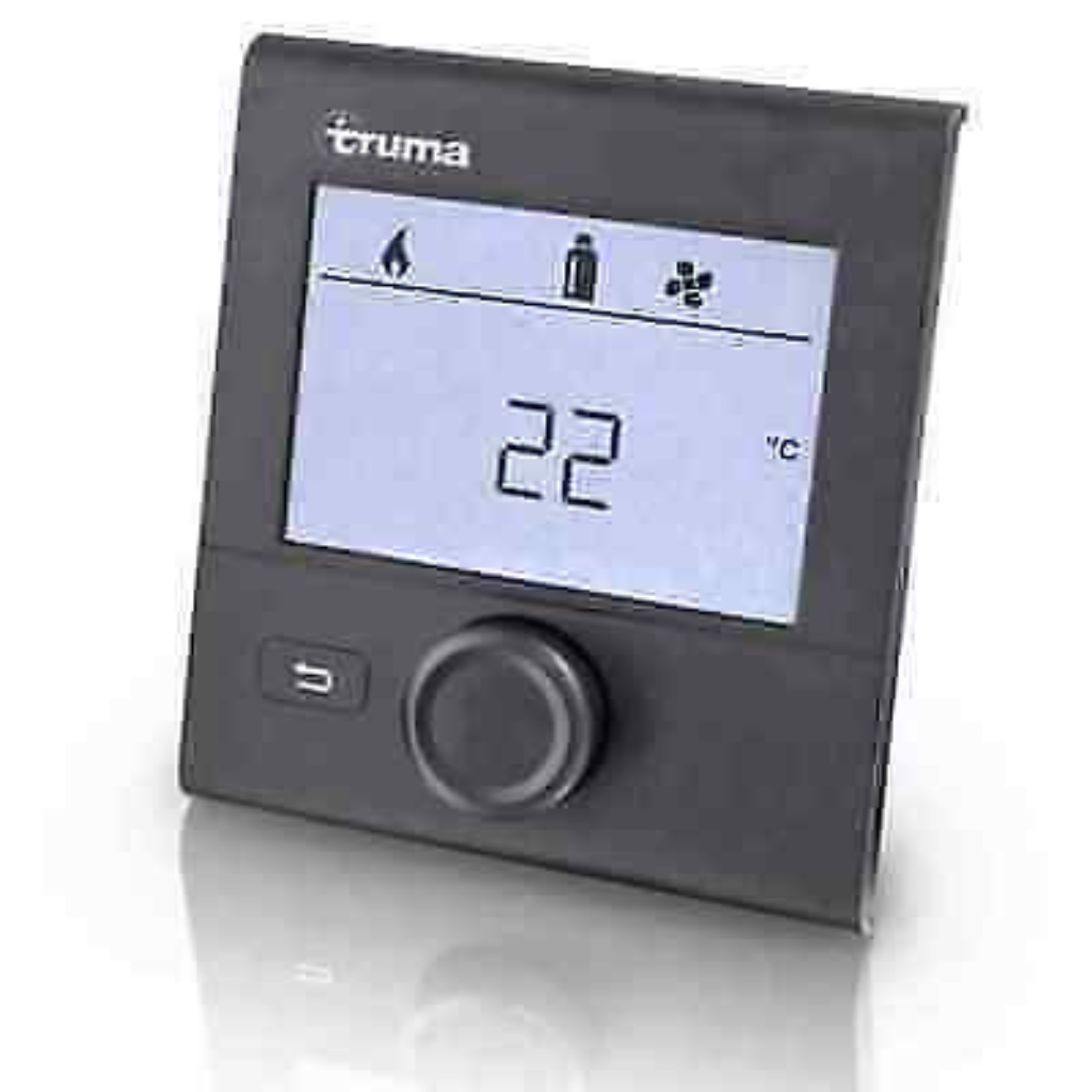 Truma VarioHeat Eco Gas Heater Kit with Black Wall Cowl