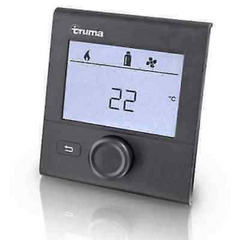 Truma VarioHeat Eco Gas Heater Kit with Black Wall Cowl