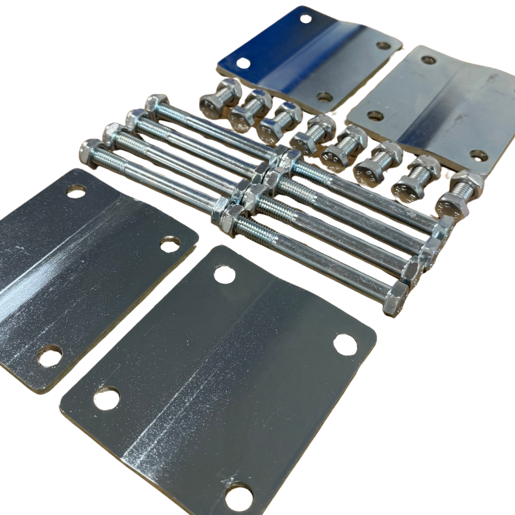 BOS 020-029 Bolt Through Mounting Kit for Stabiliser legs (Pair)