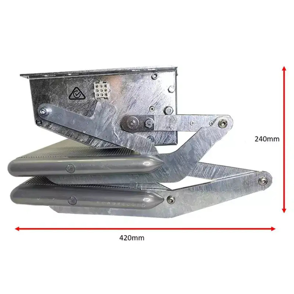 Nuova Mapa 450-02110 12V Double Caravan Electric Step