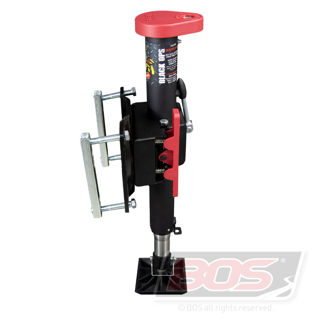 BOS 700-025 4 LUG Black Ops Gearbox Swingaway Unit