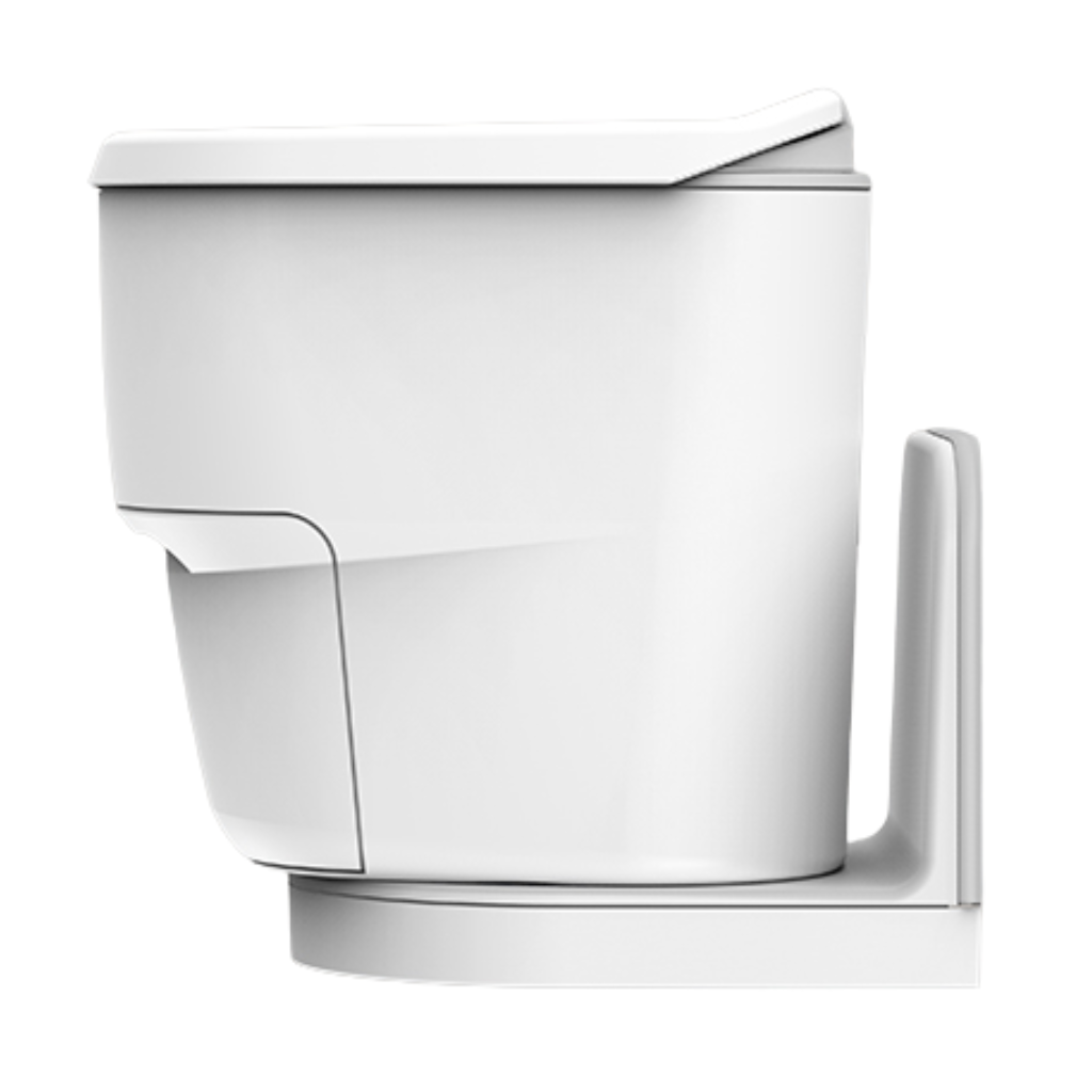 Clesana C1 Waterless Toilet with L-adapter Swivel Base