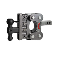 Gen-Y Hitch GHM-1224-A57 2" Shank, 5" Drop, 7,000 KG Torsion-Flex Hitch, Versa-Ball (50 MM & 70 MM) & Pintle