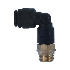 John Guest 12mm x 1/2" Male BSP Brass Elbow Adaptor