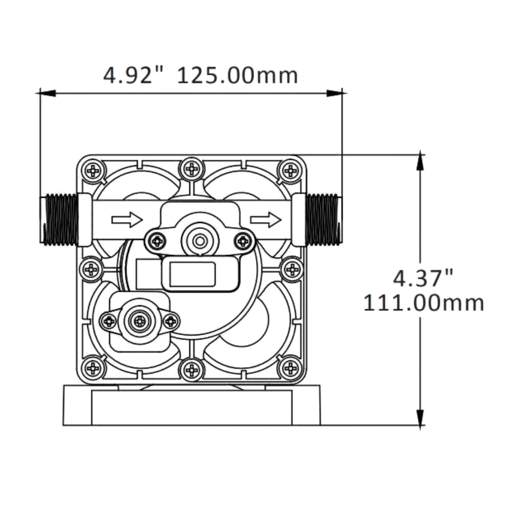 Seaflo RV1-030-055-42 RV Supreme MK2 Pump
