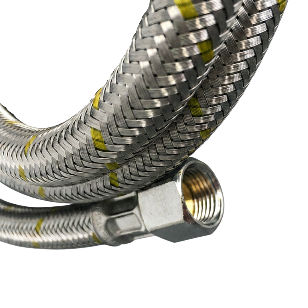 Gas Bayonet Braided Hose 3m x 3/8 10FF SAE