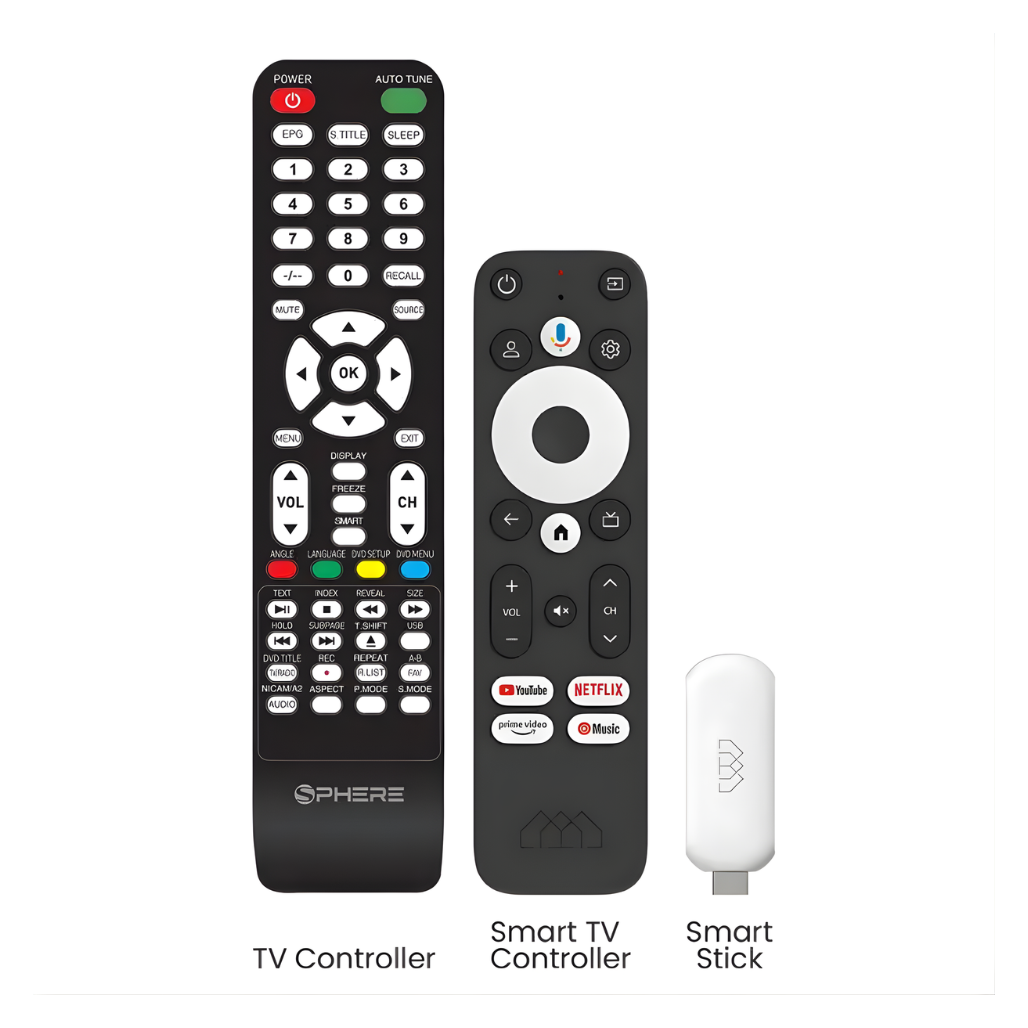Sphere S9 24" TV/DVD with Soundbar & Smart Stick