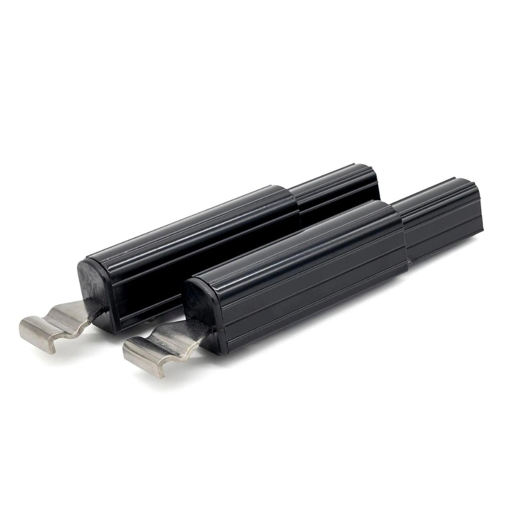 Aussie Traveller Black 100mm Anti Flap Kit End Extensions (Pair)