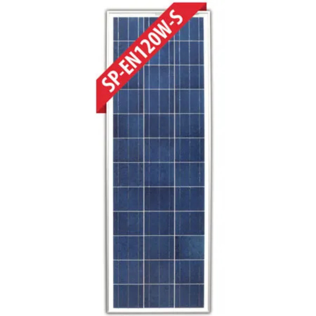 Enerdrive SP-EN120W-S 120W Fixed Poly Slim Solar Panel