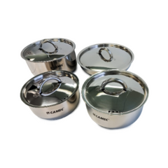 Camec 053399 Space Saver Pots & Pan Stainless Steel Cookware