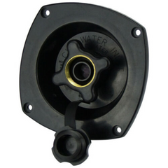 Shurflo Black Flush Mount Mains Water Pressure Regulator