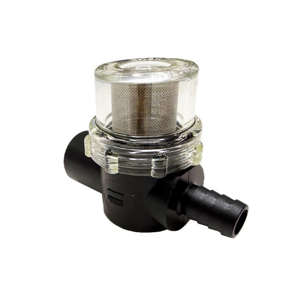 Shurflo Twist On Filter with 1/2" BSP to 12mm Barb