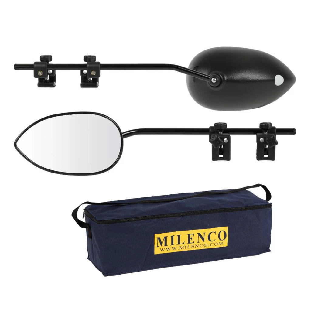 Milenco MIL2899 Aero 4 Convex Small Head Towing Mirrors (Pair)