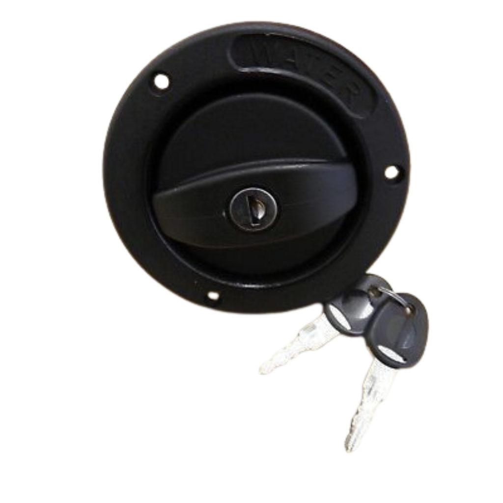 Coast RV Black Lockable Water Filler & Cap