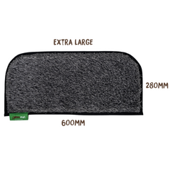 Muk Mat Grey Edition Caravan Step 60 x 28cm Black Trim