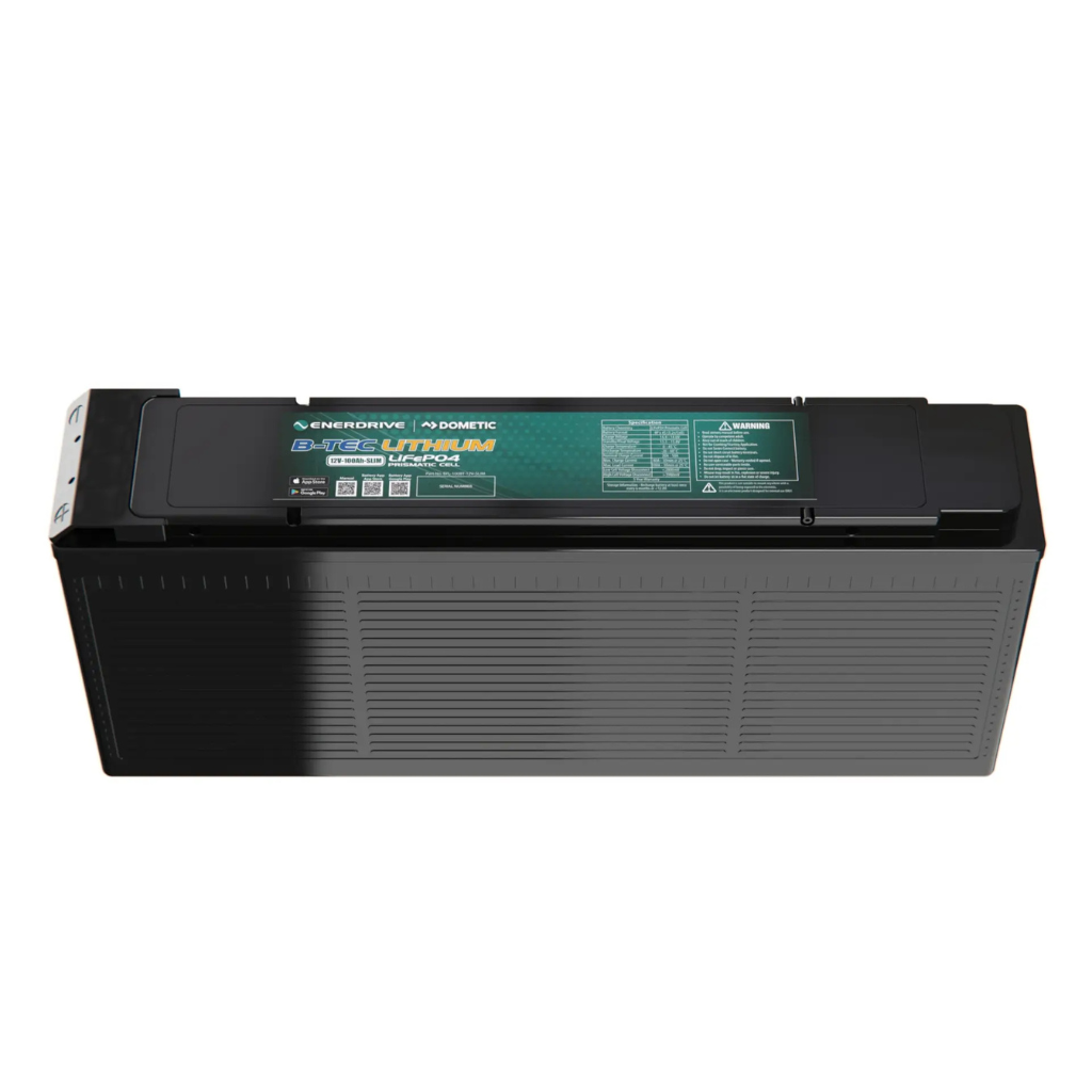 Enerdrive EPL-100BT-12V-SLIM B-TEC 12V 100AH Slimline Lithium Battery