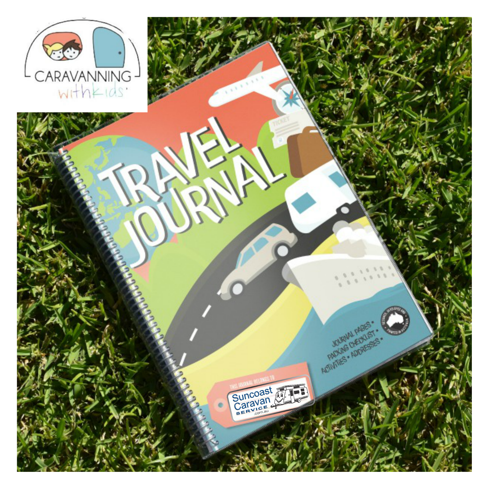 Caravanning with Kids CWK001 Travel Journal