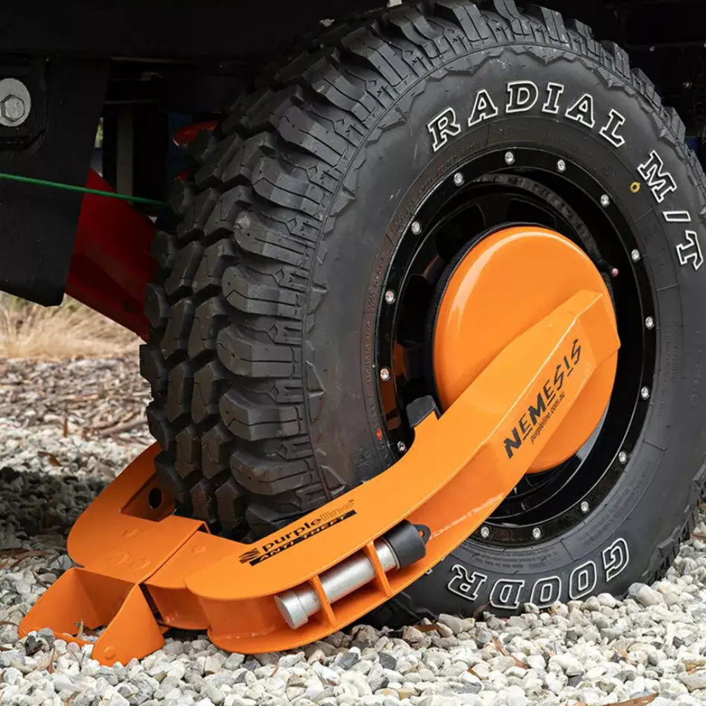 Purpleline Nemesis Wheel Clamp
