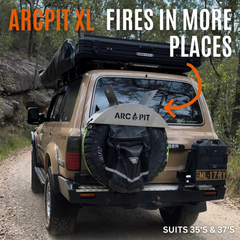 ArcMate ArcPit XL Portable Fire Pit - Tyres Up To 324mm