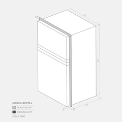 Bushman DC190L-X 190L Heavy Duty Compressor Fridge (NEW)