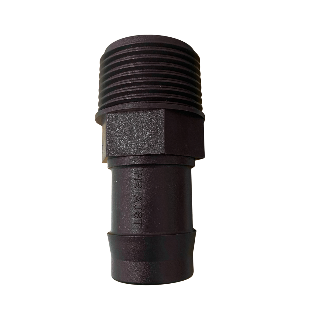 Plastic 1" Male BSP x 25mm Barb