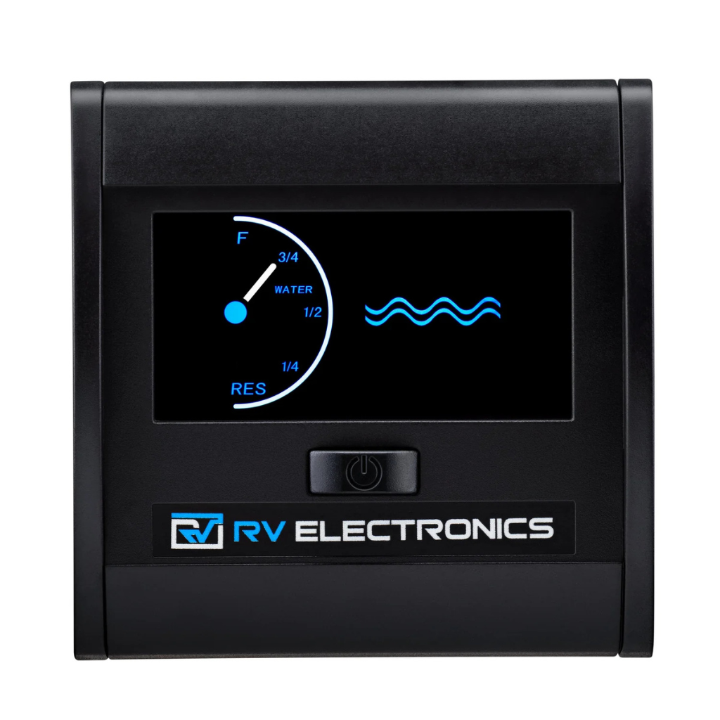 RV Electronics Black Standard LCD Single Water Gauge