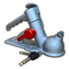 Trailock TL20 Silver Lockable Trailer Coupling