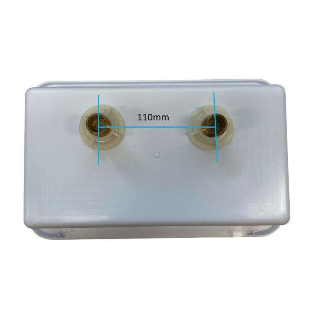 Coast to Coast 800-05902 White External Shower Box