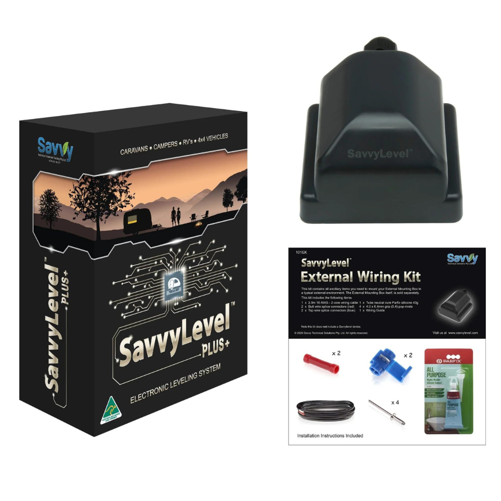 SavvyLevel S4 6191S4 with External Mounting Box & External Wiring Kit