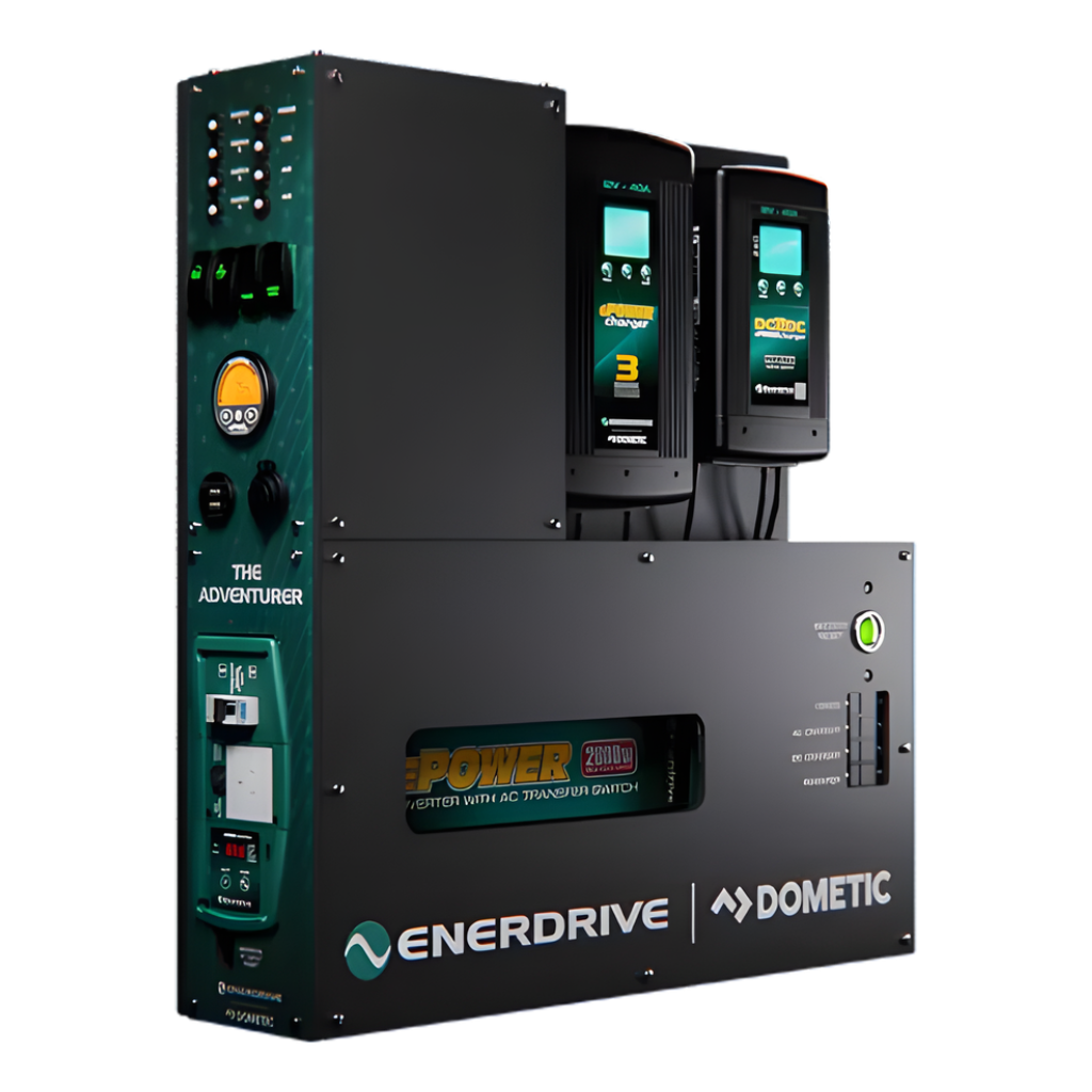 Enerdrive Adventurer Power System with ePro+ Battery Monitor (Left)