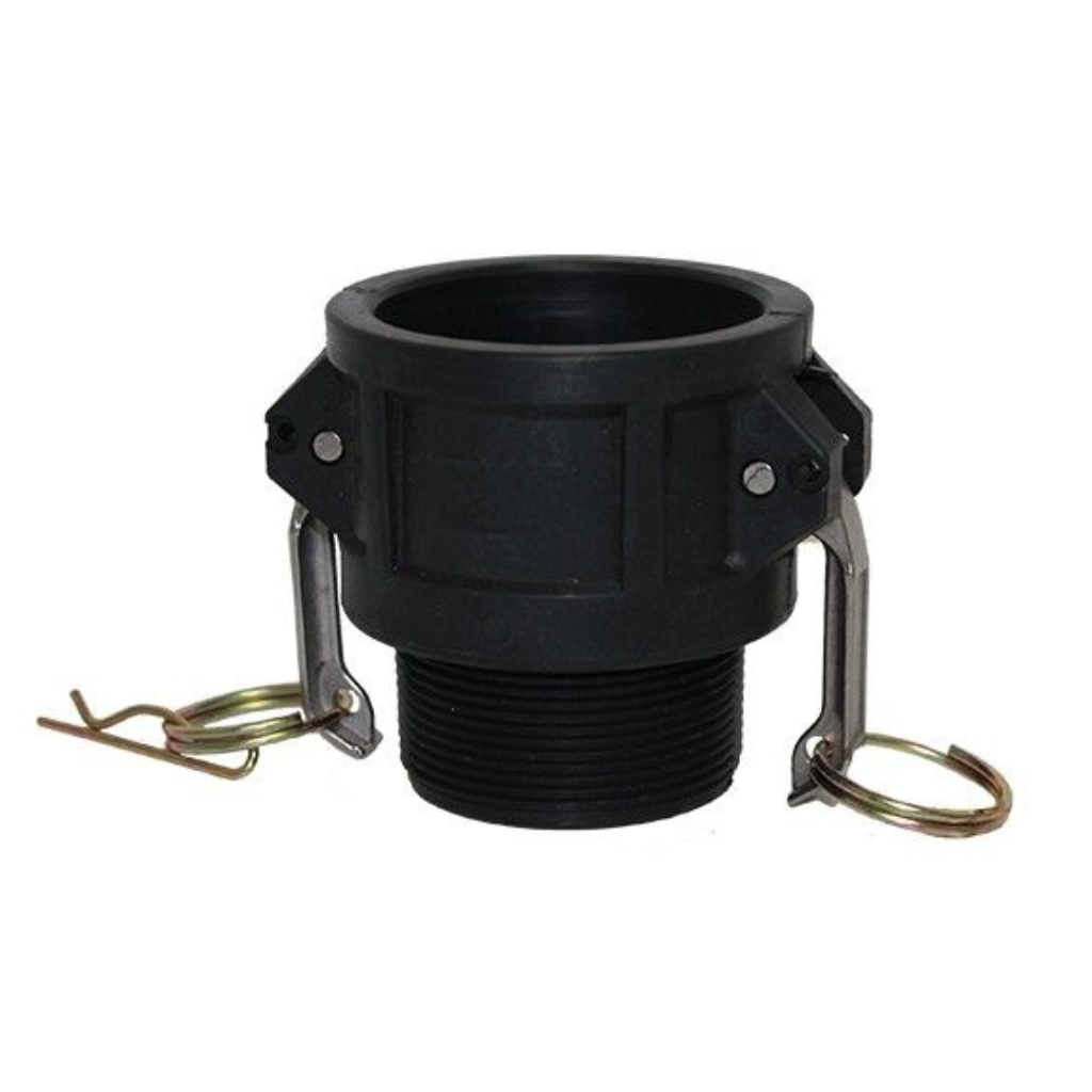 Camlock B125-PP 1 1/4" (32mm) Female Coupler x Male BSP Thread
