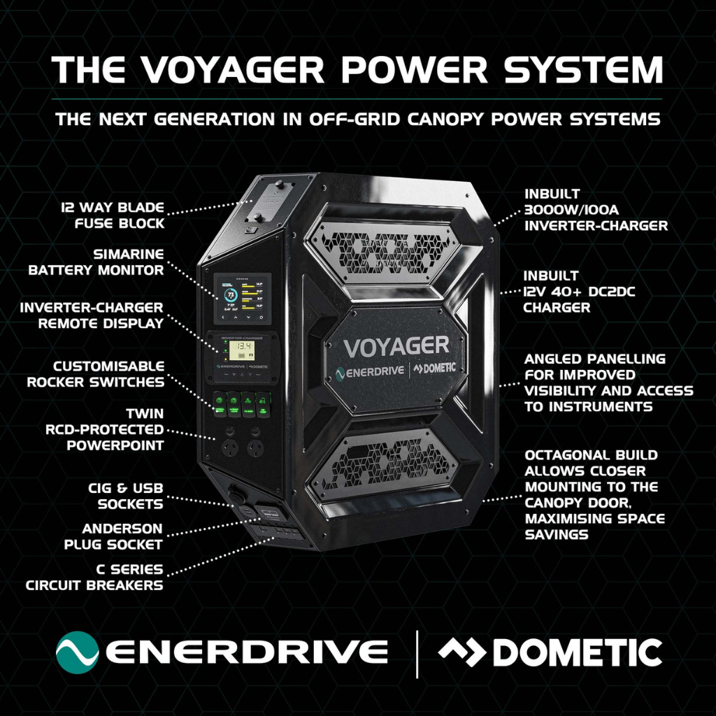 Enerdrive K-V3R01 Voyager System 3000W/100A Inverter-Charger