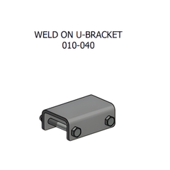 BOS 010-040 Weld-on Mounting Kit for Stabiliser legs (Pair)