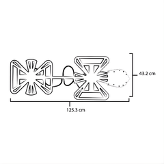 Winegard 900-00070 H/V Antenna Sensar Retrofit Kit W/Head & Mast
