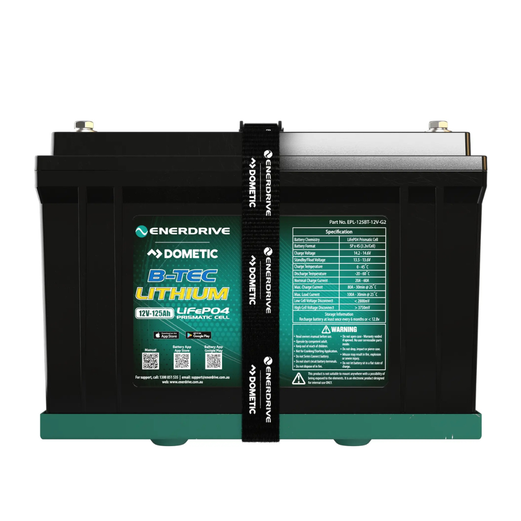 Enerdrive EPL-125BT-12V B-TEC 12V 125AH G2 Lithium Battery