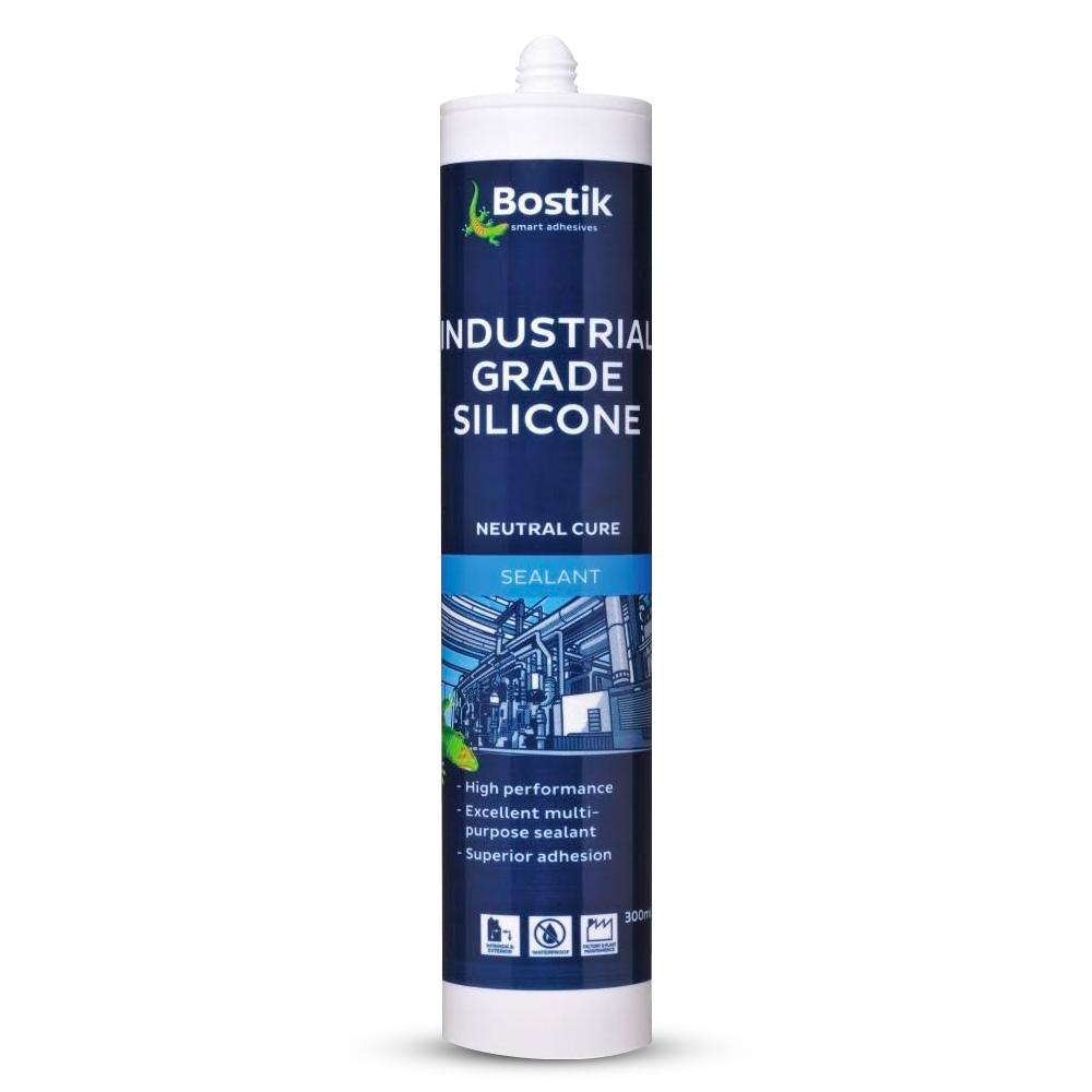 Bostik 30800827 300ml Industrial Grade Silicone White