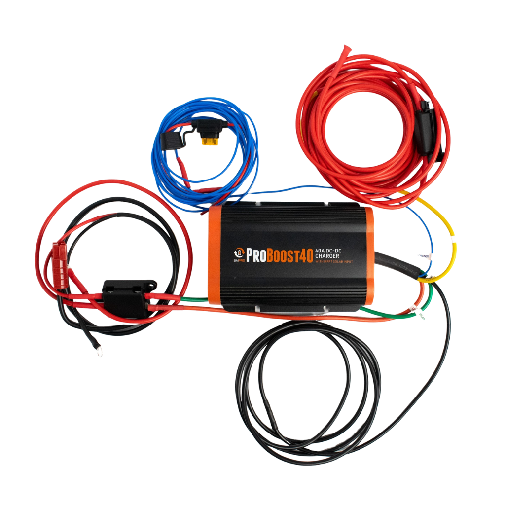 BMPro ProBoost 40A DC-DC Battery Charger Install Kit