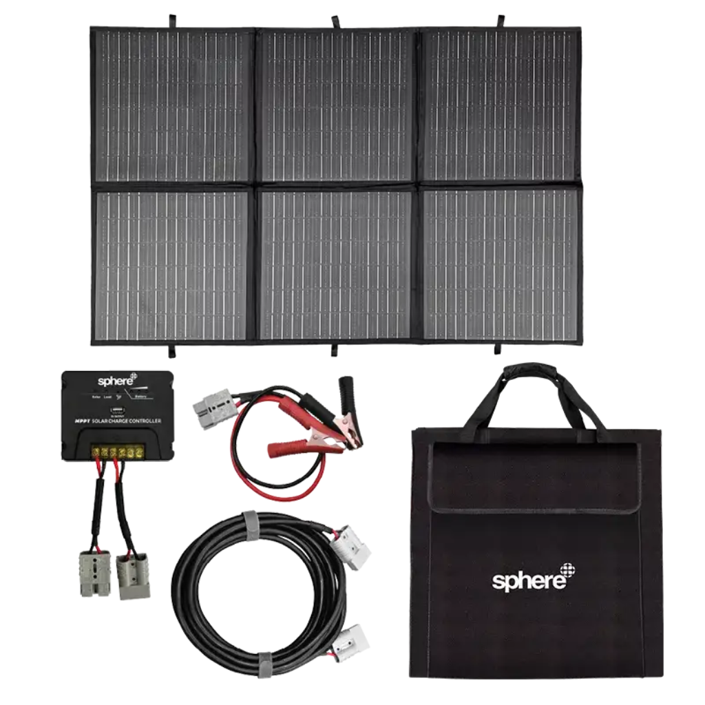 Sphere 300W Solar Blanket with MPPT Controller & Carry Bag