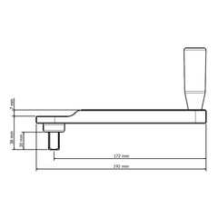 BOS 020-003 Manual Handle