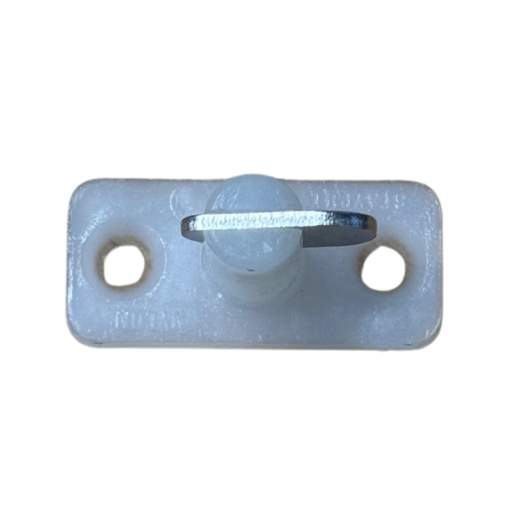 Supex White Double Vertical T-Toggle with Metal Flipper