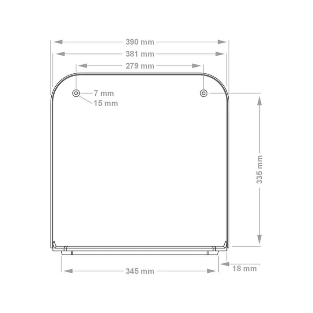 LooSeal Toilet L-Adaptor Large