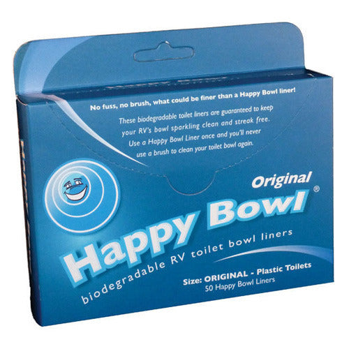 Happy Bowl Toilet Liners 50 Pack