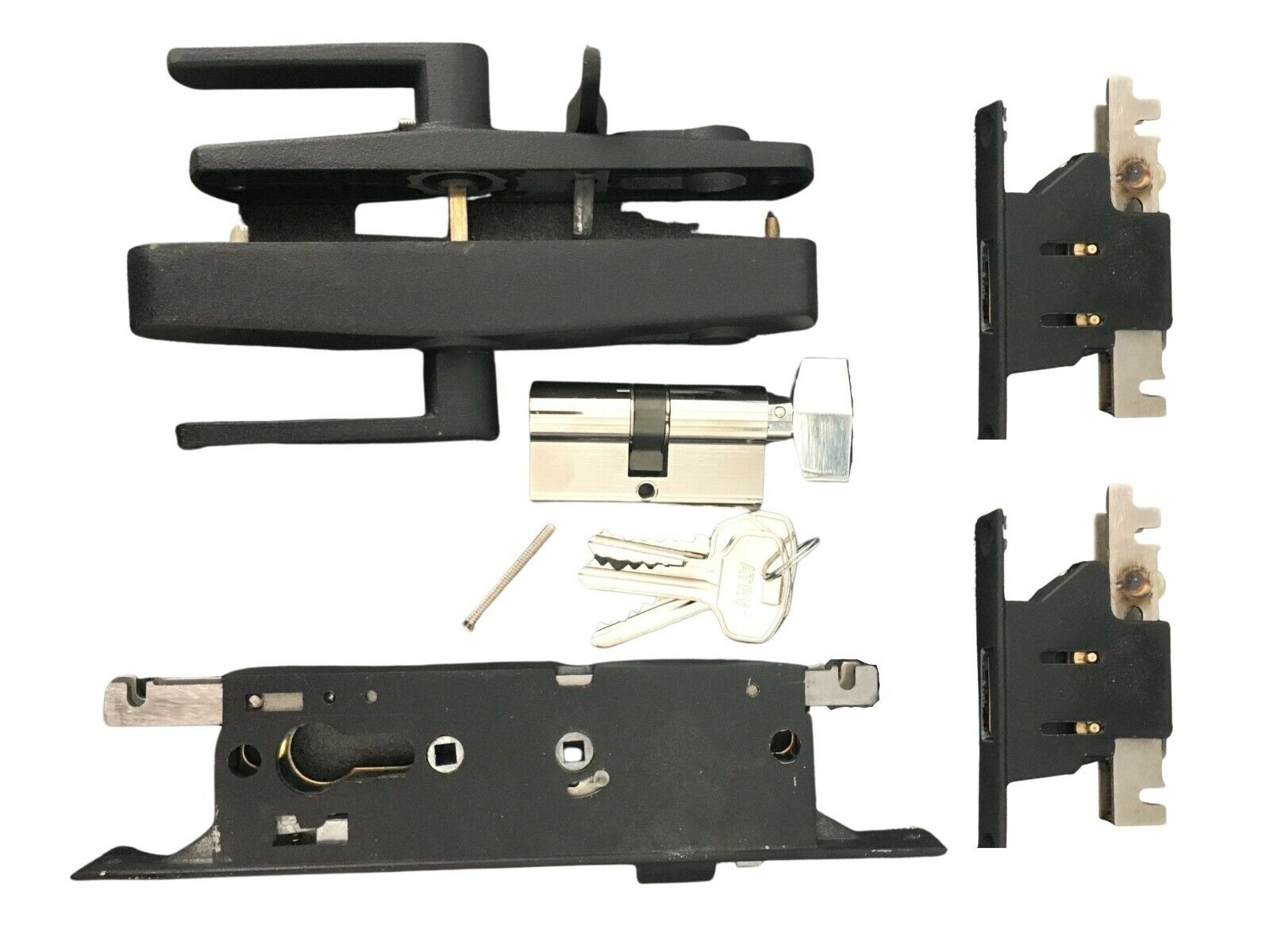 ATRV Aussie Traveller Door Handle LHH Complete Set