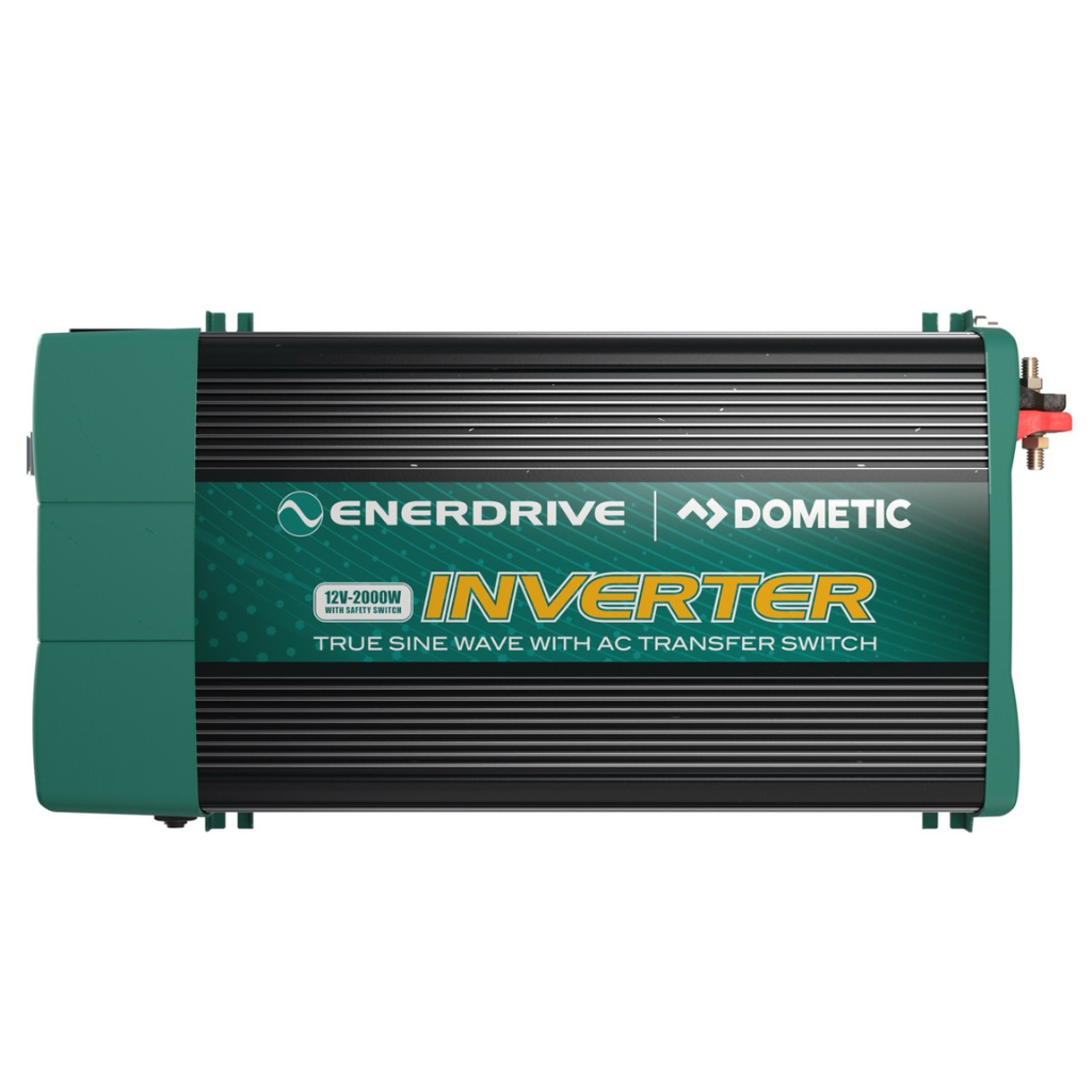 Enerdrive EN1120S-X 2000W 12V True Sine Wave Inverter with AC Transfer & Safety Switch